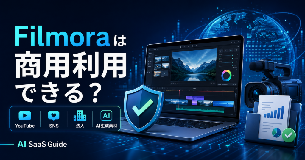 Filmoraは商用利用・YouTube収益化できる？
